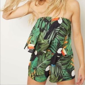 NWOT Show Me Your Mumu Thelma Romper - in Toucan Mucan